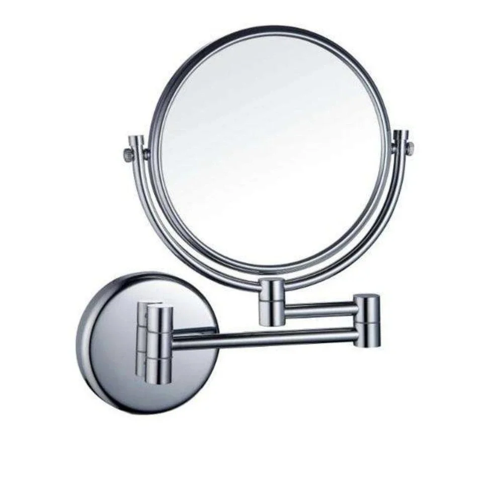 10X Maginfication Make-Up Mirror‎ Wall Mounted Non Illuminated Satin Nickel